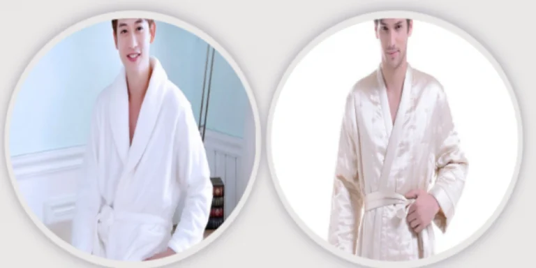 【 How to Wear a Bathrobe 】