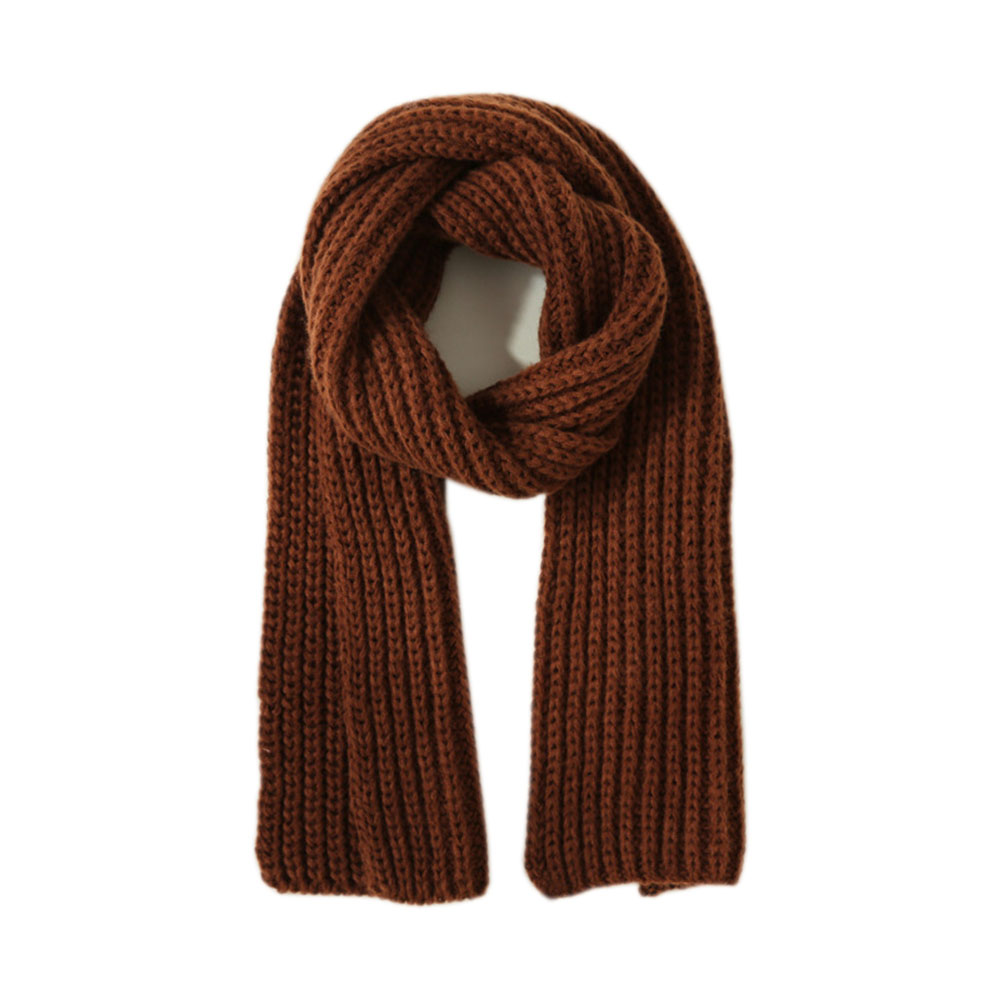 Soft Knitting Wool Thermal Scarf Boys Girls